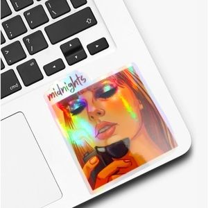 NWT Taylor Swift Midnights Holographic Sticker